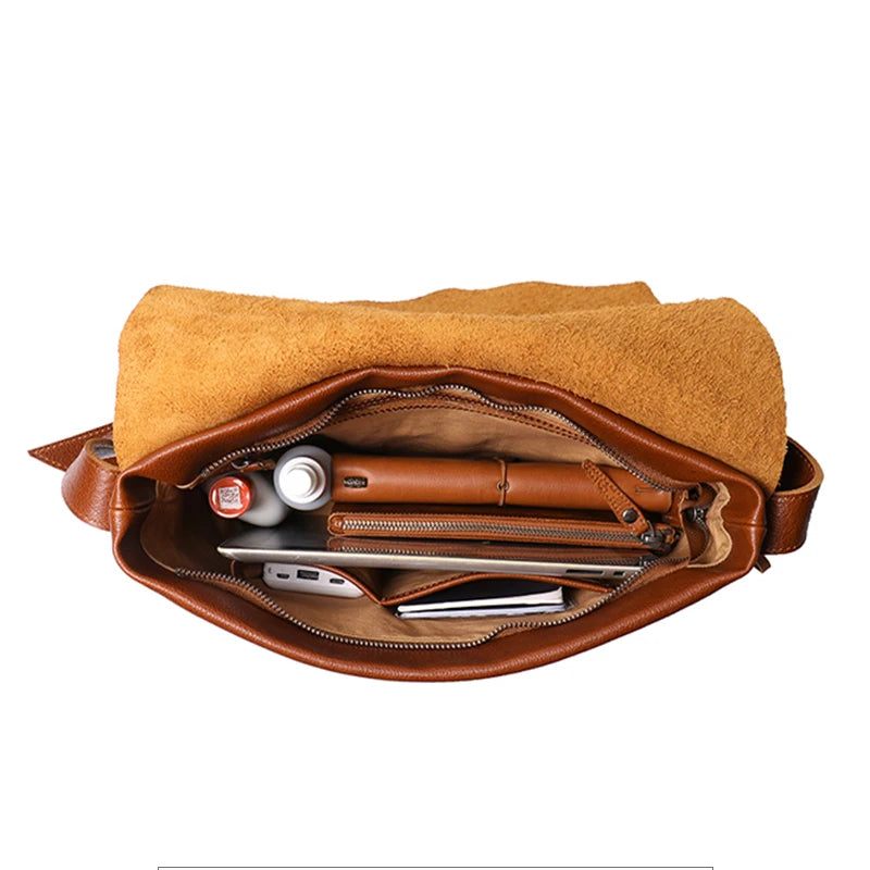 Axelväskor I Mjukt Läder Lyxig Crossbody-väska - Svart